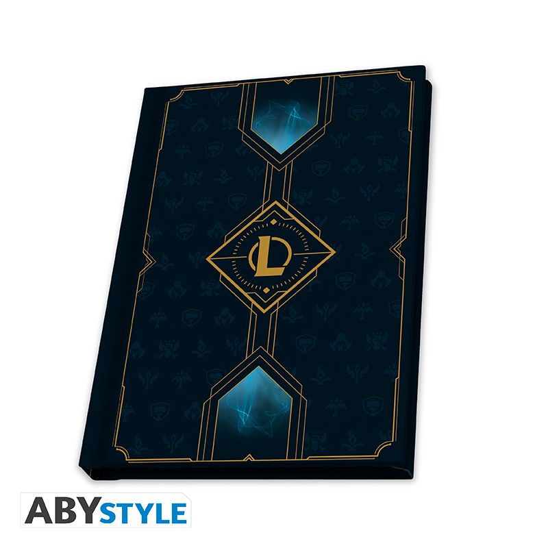 League of Legends - Hextech Logo Gift Set (Glass, Pin, Notebook) - Inspire Newquay