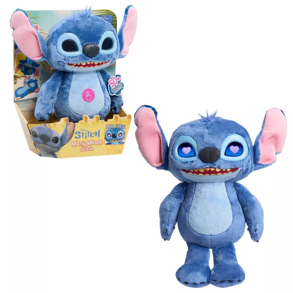 Lilo & Stitch Disney Many Moods Stitch Plush - Inspire Newquay
