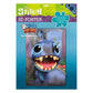 Lilo & Stitch (Stitch) 3D Poster (Popheads) - Inspire Newquay