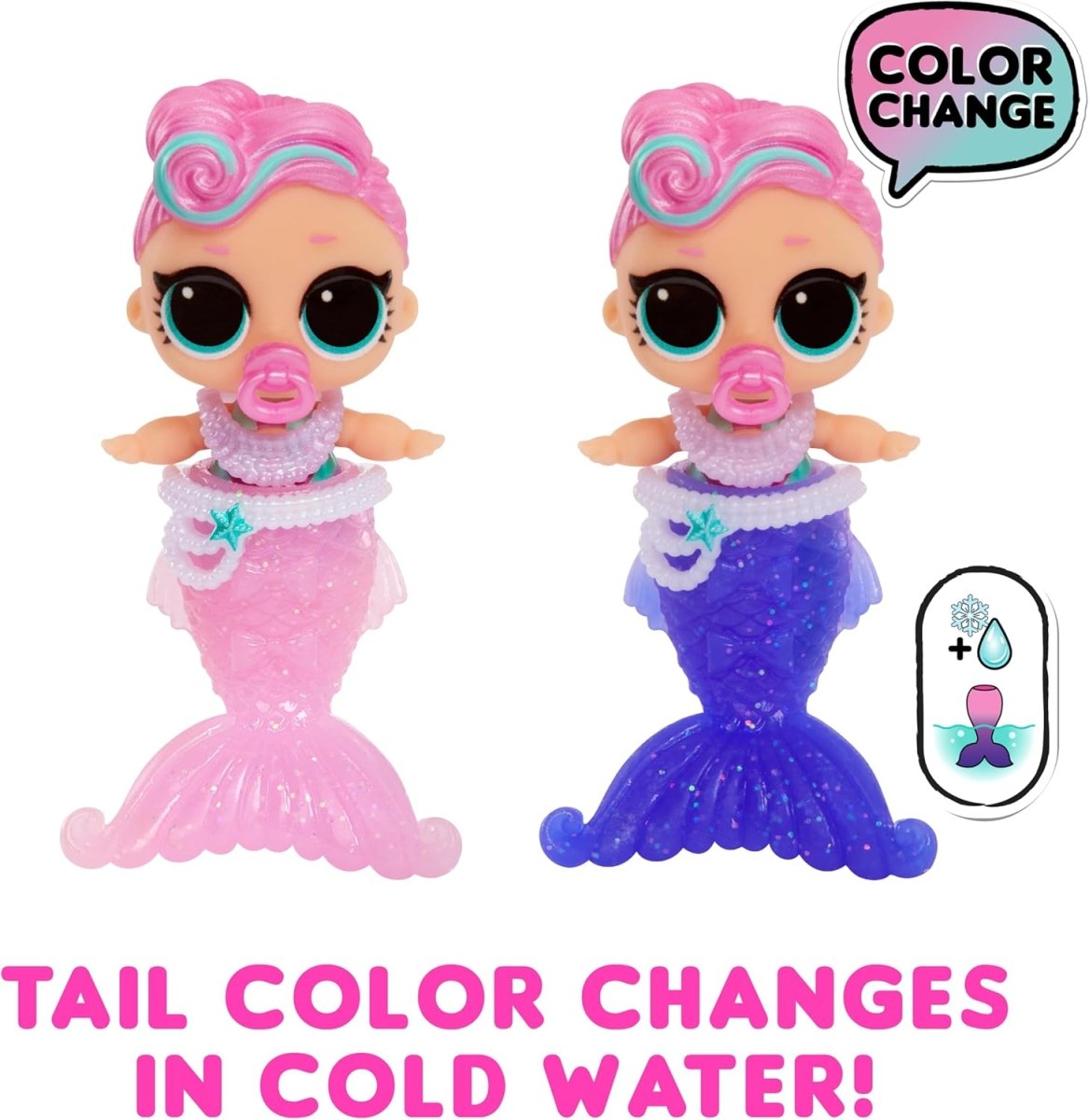 Lol Surprise Mermaids! Baby Sisters With Color Change Tails - Inspire Newquay