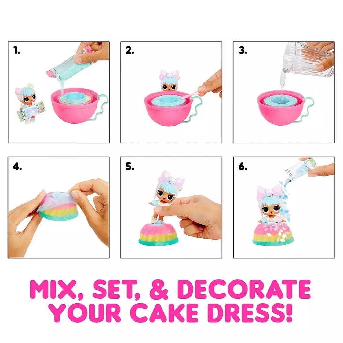 L.O.L. Surprise! Mix & Make Birthday Cake Tots - Inspire Newquay