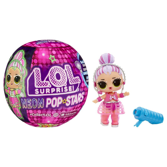 L.O.L. Surprise: Neon Pop Stars Tots (1 RANDOM Supplied) - Inspire Newquay