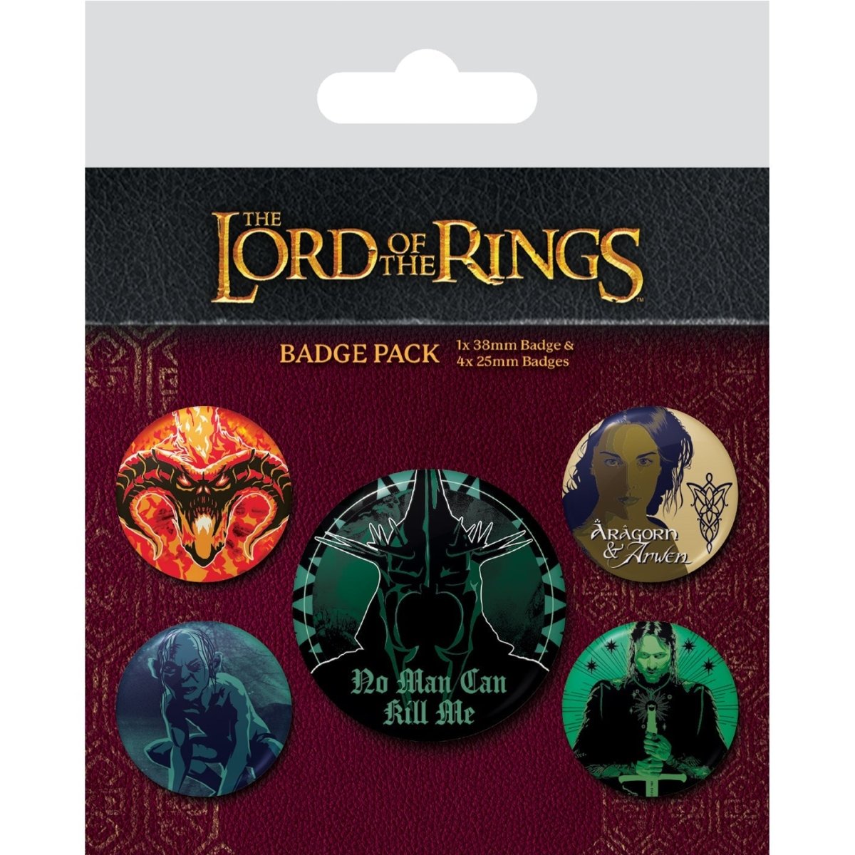 Lord Of The Rings (Be Bold) Badge Pack - Inspire Newquay
