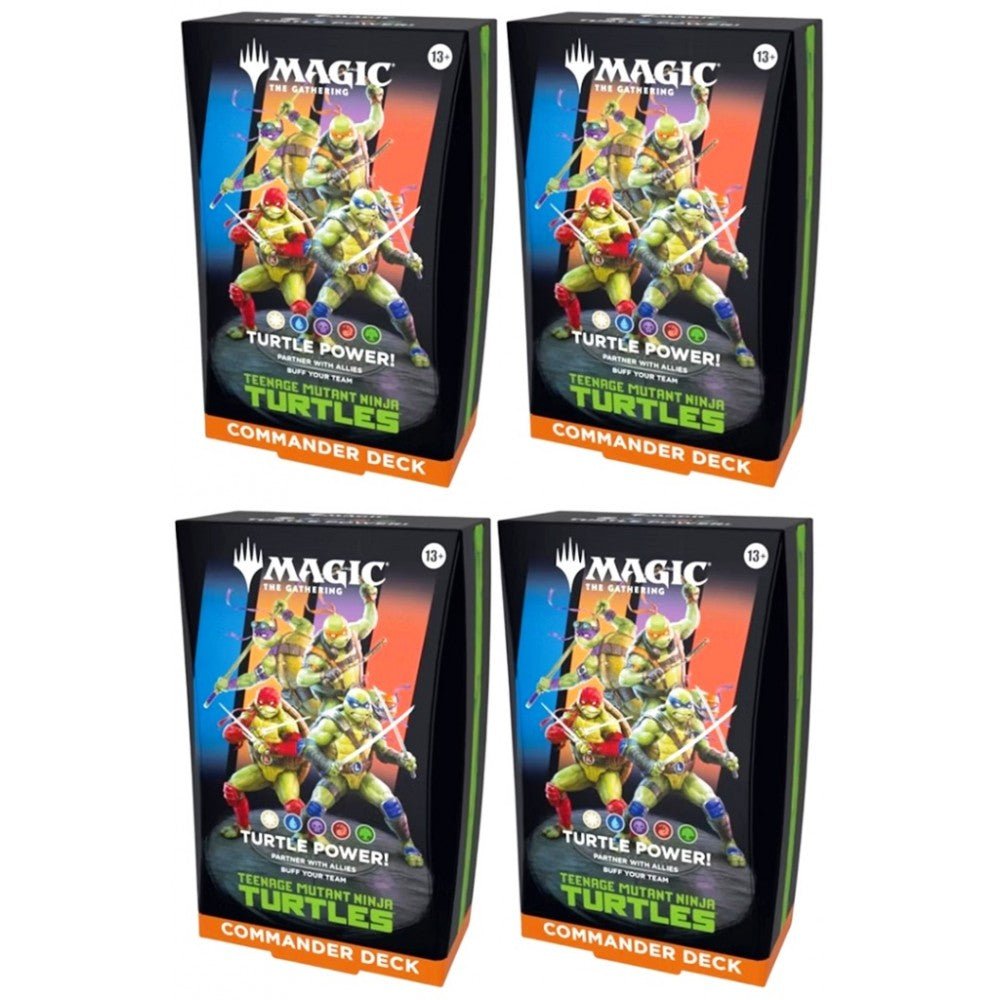 Magic the Gathering Teenage Mutant Ninja Turtles Commander Decks - Inspire Newquay