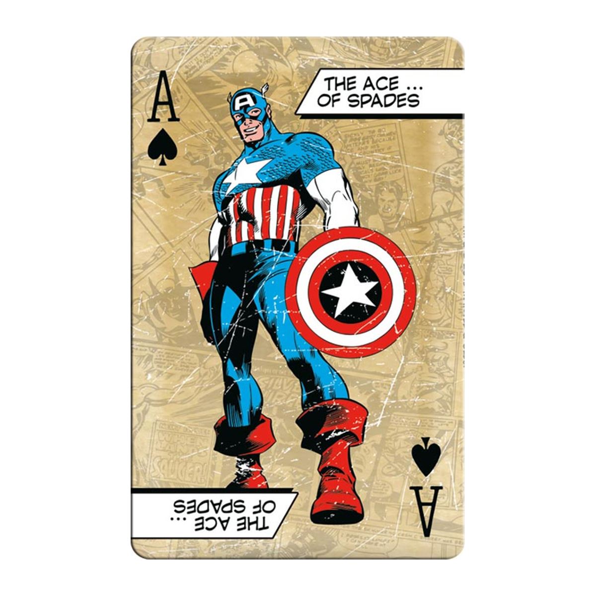 Marvel Comic Retro Waddingtons Number 1 Playing Cards - Inspire Newquay