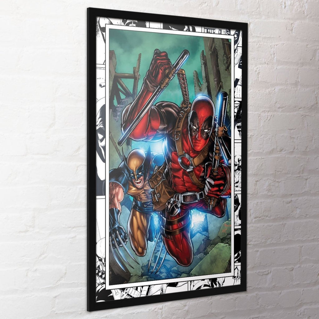 Marvel Comics (Wolverine & Deadpool) Maxi Poster - Inspire Newquay