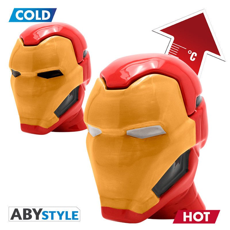 MARVEL - Mug 3D - Heat Change - IRON MAN - Inspire Newquay