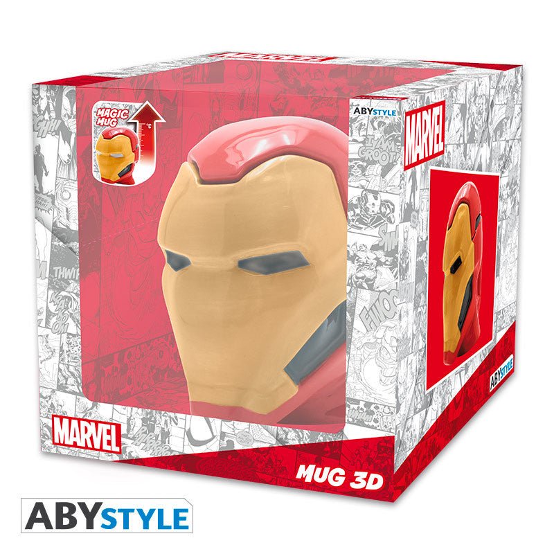 MARVEL - Mug 3D - Heat Change - IRON MAN - Inspire Newquay