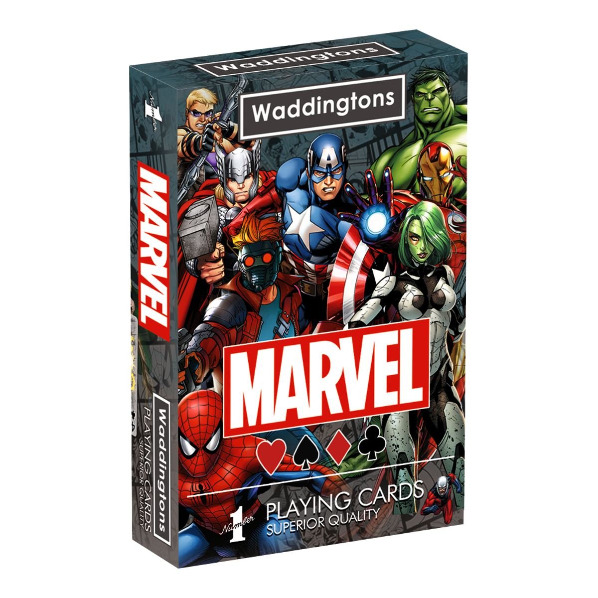 Marvel Universe Waddingtons Number 1 Playing Cards - Inspire Newquay