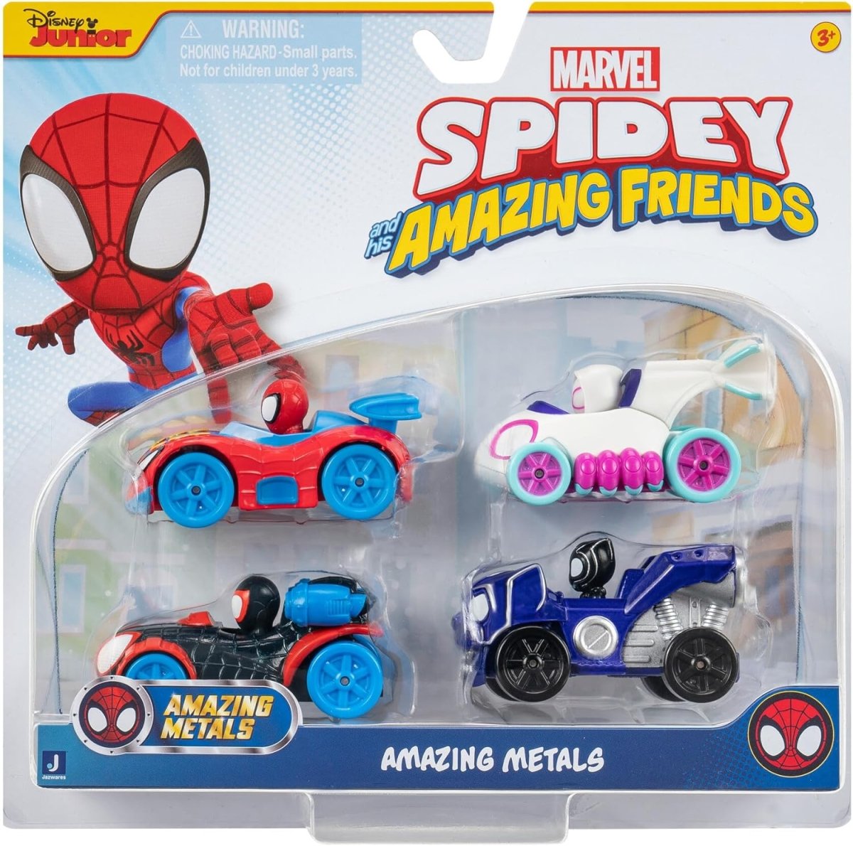 Marvel's Spidey and his Amazing Friends - Amazing Metals 4 Pack - Inspire Newquay