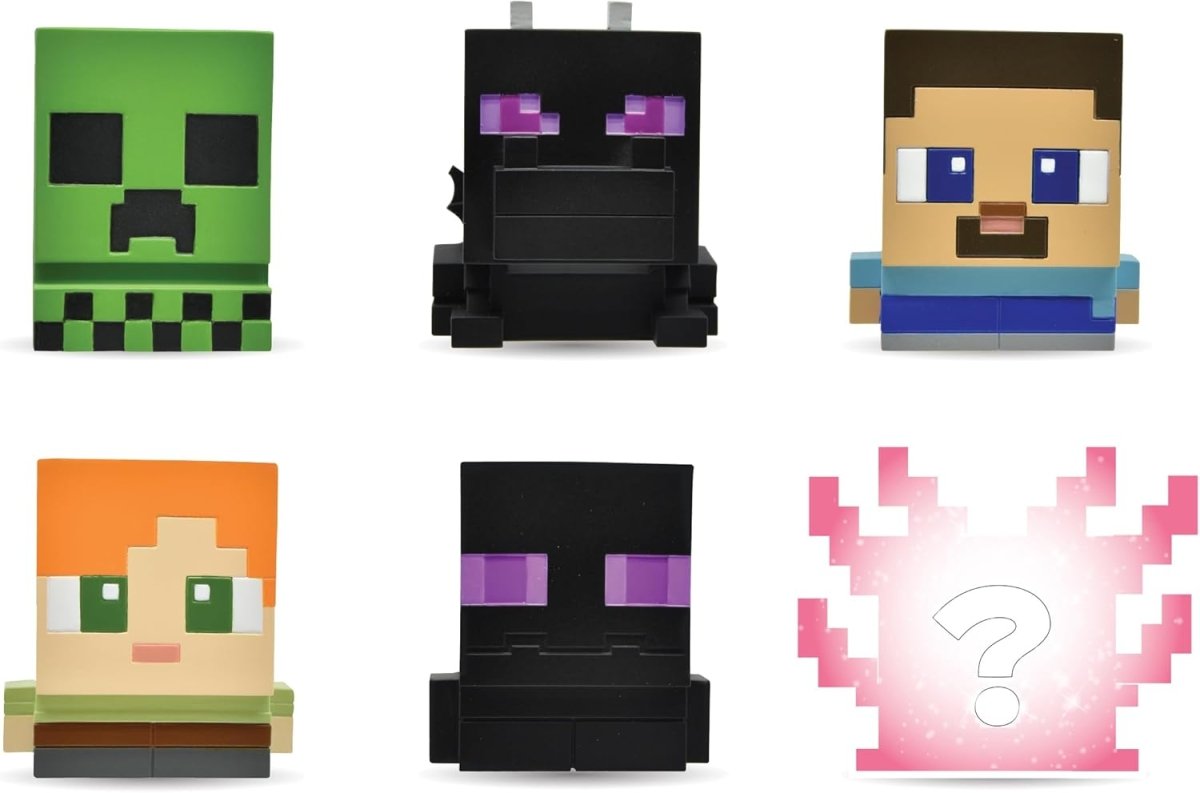 Mash'ems Minecraft Soft And Squishy Series 1 (1 RANDIM Supplied) - Inspire Newquay