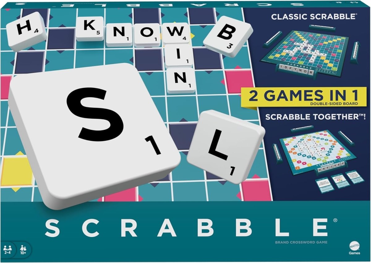 Mattel Games Scrabble Board Game - Inspire Newquay