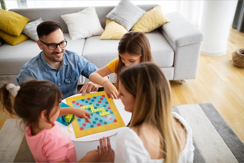 Mattel Games Scrabble Junior Kids Crossword Game - Inspire Newquay
