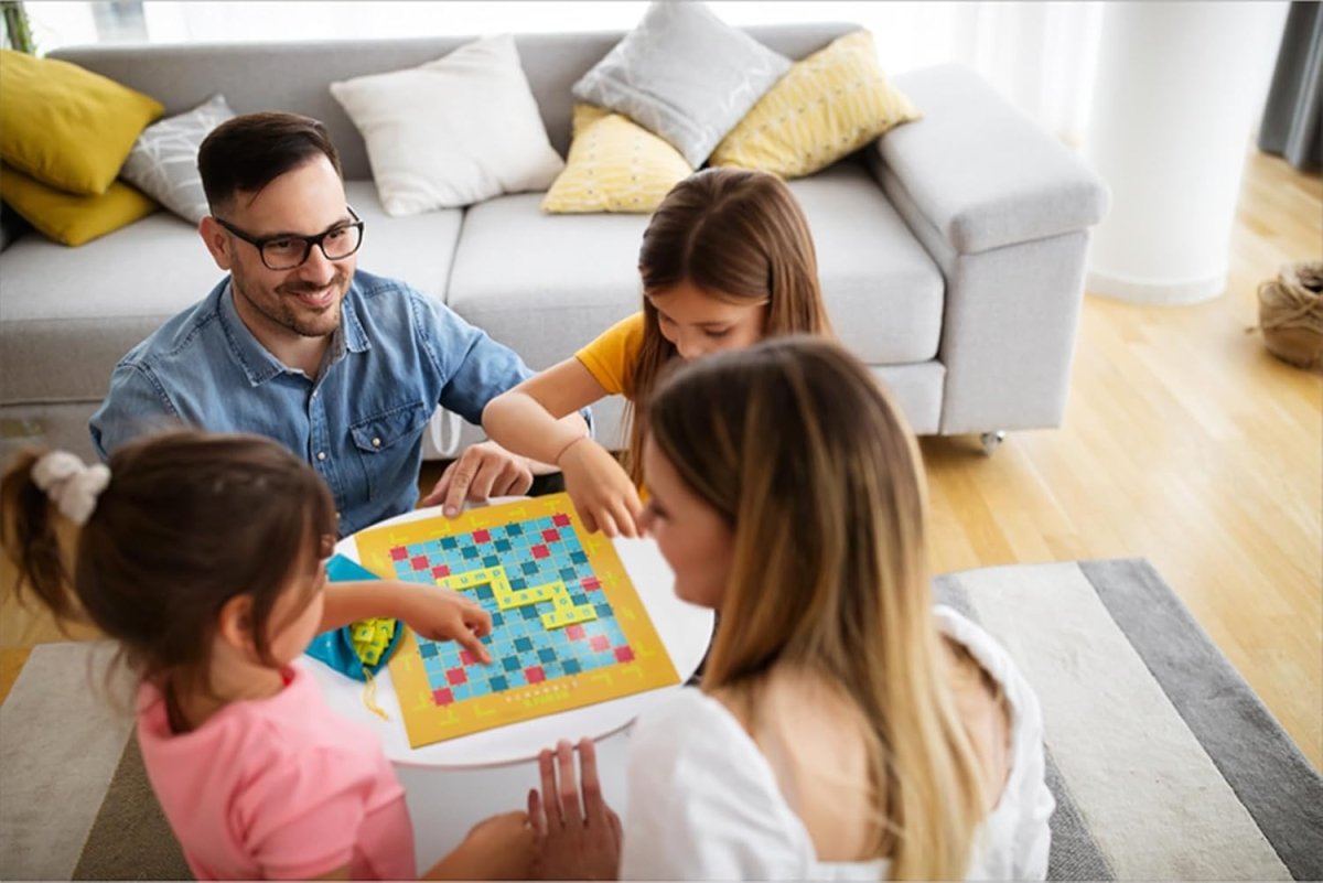 Mattel Games Scrabble Junior Kids Crossword Game - Inspire Newquay