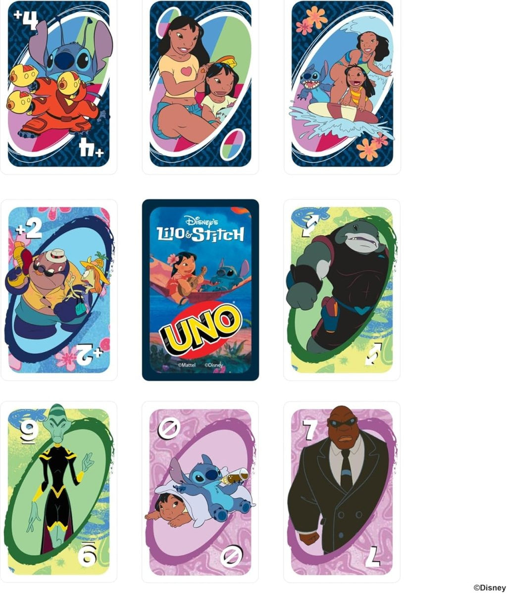 Mattel Games UNO Disney’s Lilo and Stitch Card Game - Inspire Newquay