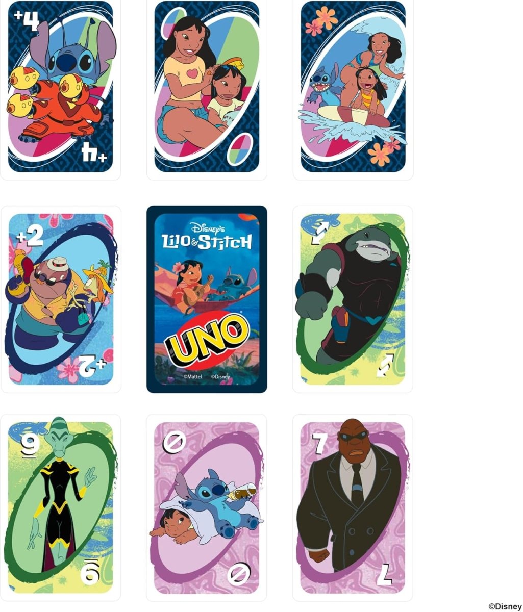 Mattel Games UNO Disney’s Lilo and Stitch Card Game - Inspire Newquay