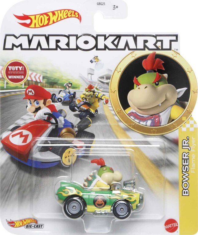 Mattel Hot Wheels Mario Kart Bowser Jr. Vehicle - Inspire Newquay