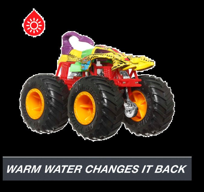 Mattel Hot Wheels Monster Trucks Color Shifters Scorpedo - Inspire Newquay