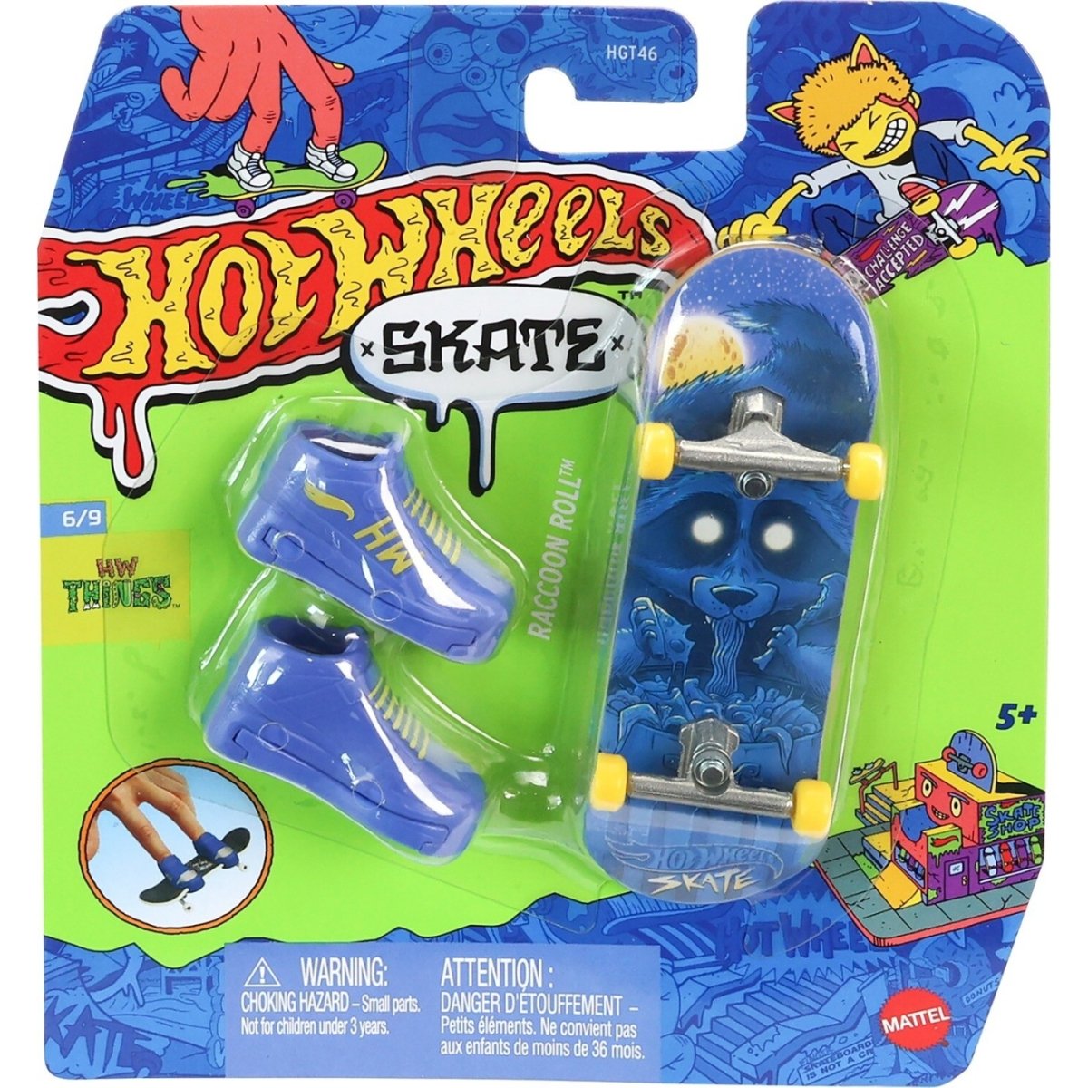Mattel Hot Wheels Skate Raccoon Roll Board - Inspire Newquay