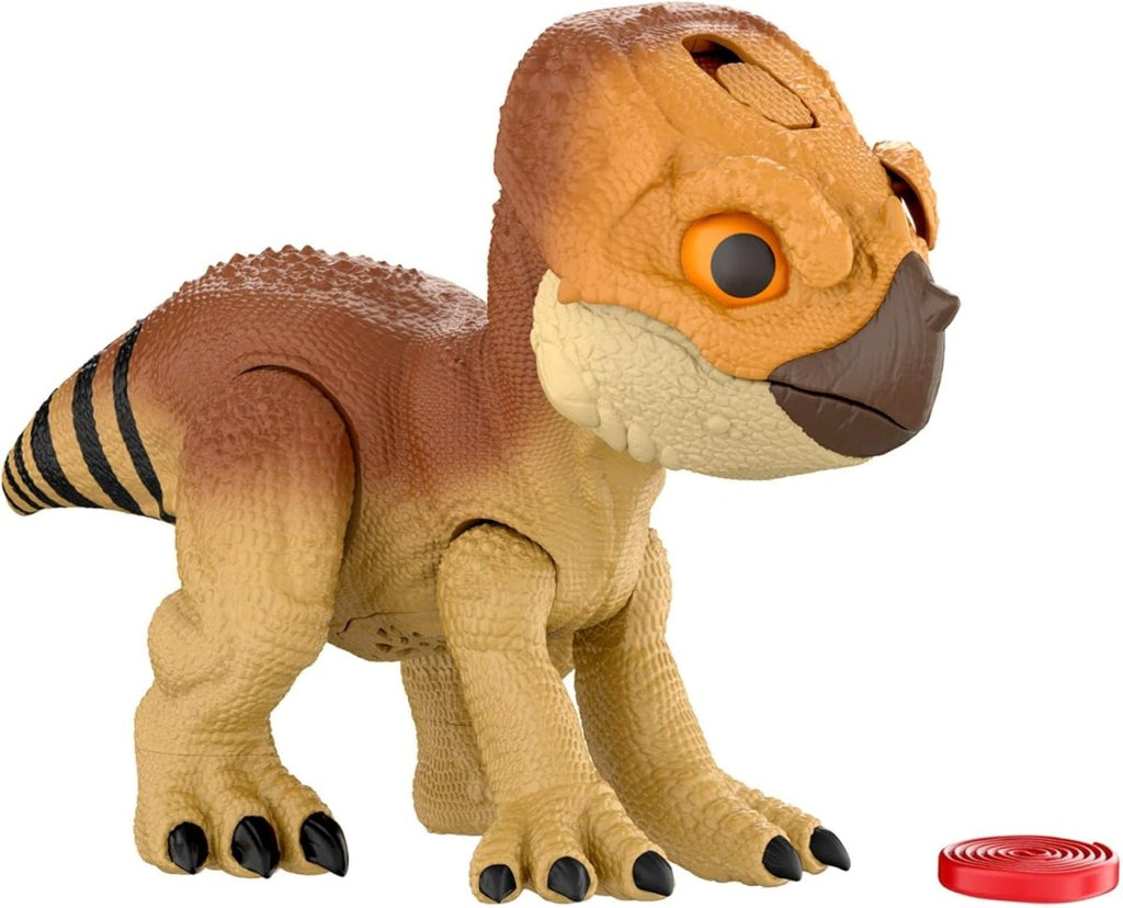 Mattel Jurassic World Rebirth Primal Protector Aquilops Dolores Interactive Dinosaur Toy - Inspire Newquay