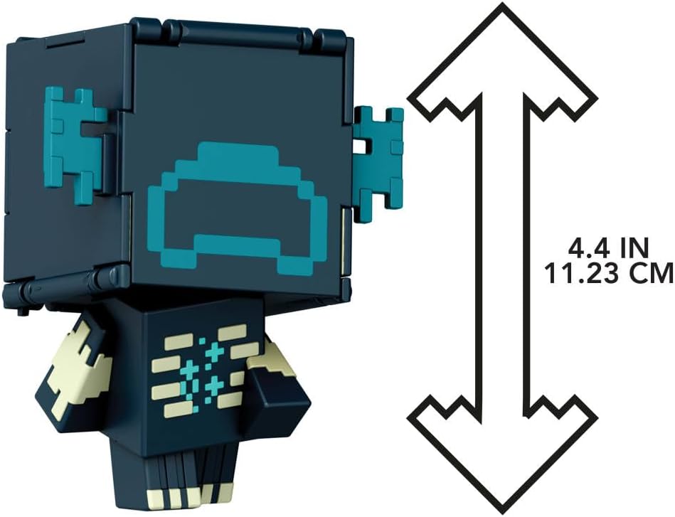 Mattel - Minecraft Flippin' Figs Skulk Catalyst and Warden - Inspire Newquay