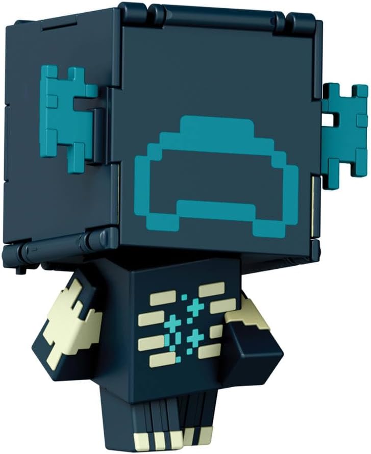 Mattel - Minecraft Flippin' Figs Skulk Catalyst and Warden - Inspire Newquay