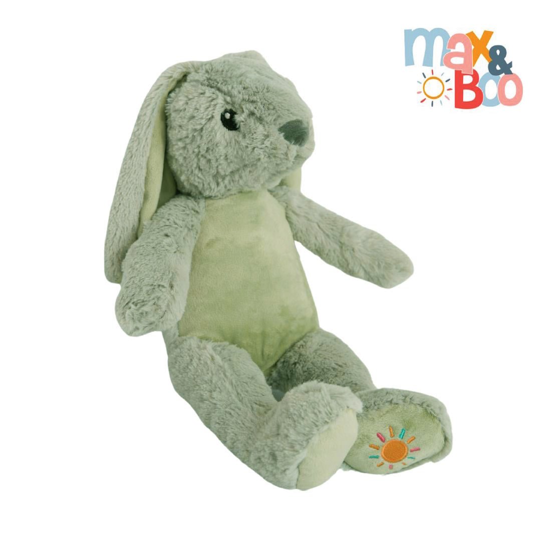 Max & Boo Soft Plush Bunny with Floppy Ears 40cm - Ivy - Inspire Newquay