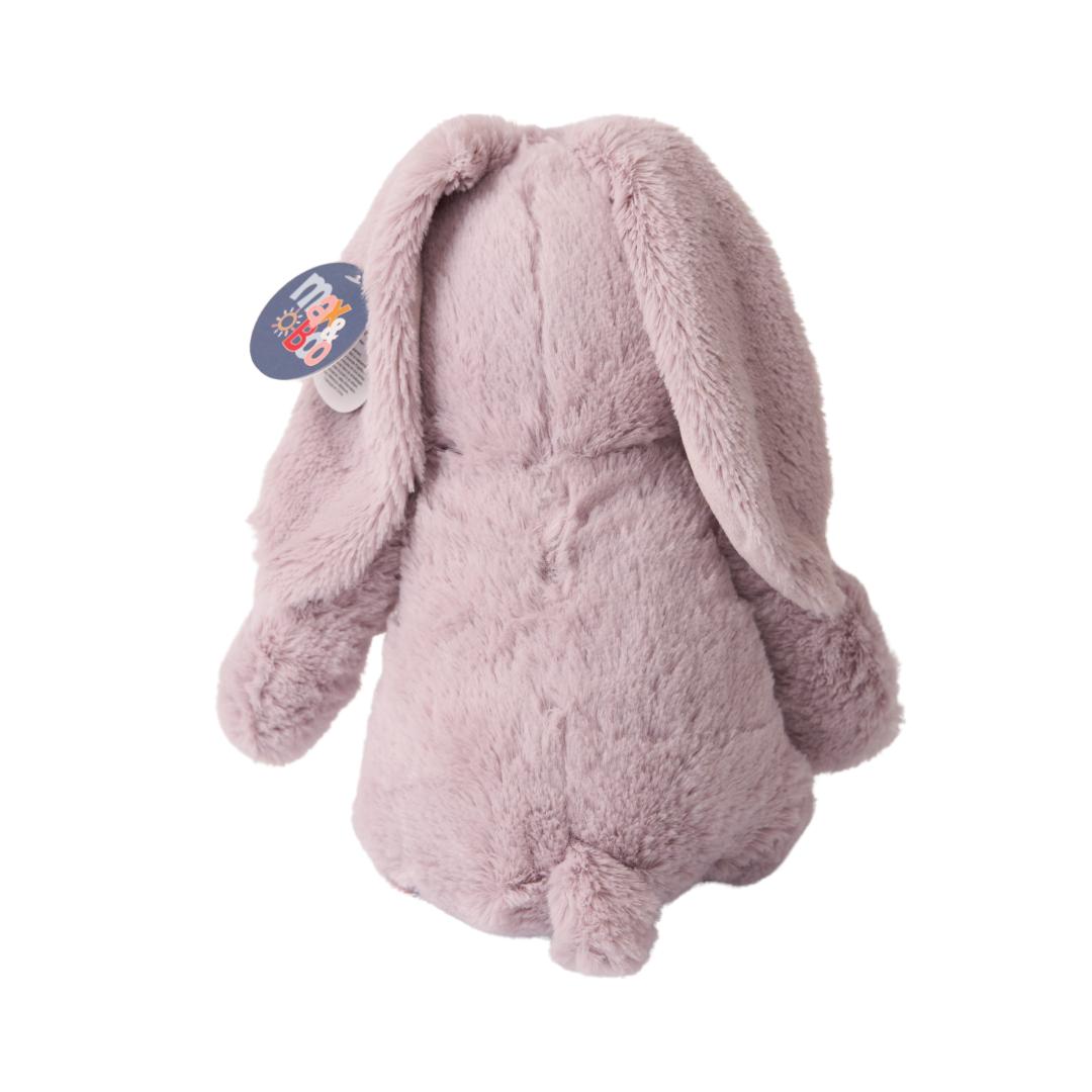 Max & Boo Soft Plush Bunny with Floppy Ears 40cm - Lavender - Inspire Newquay