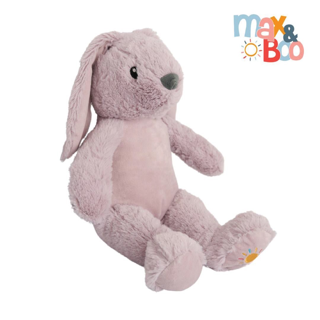 Max & Boo Soft Plush Bunny with Floppy Ears 40cm - Lavender - Inspire Newquay