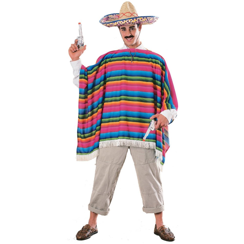 Mexican Serape Adult Male Costume - Inspire Newquay