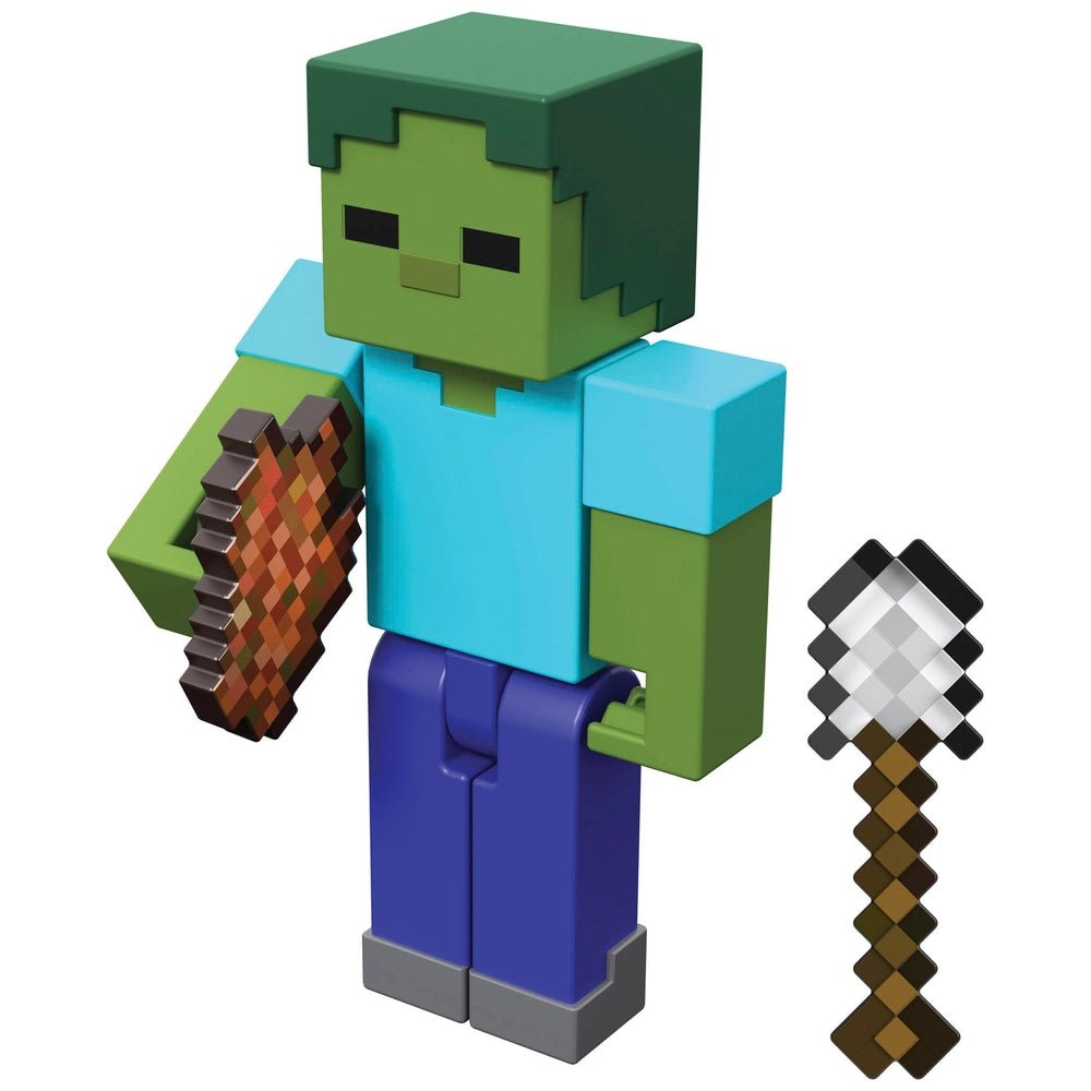 Minecraft Action Figures Zombie 8cm - Inspire Newquay