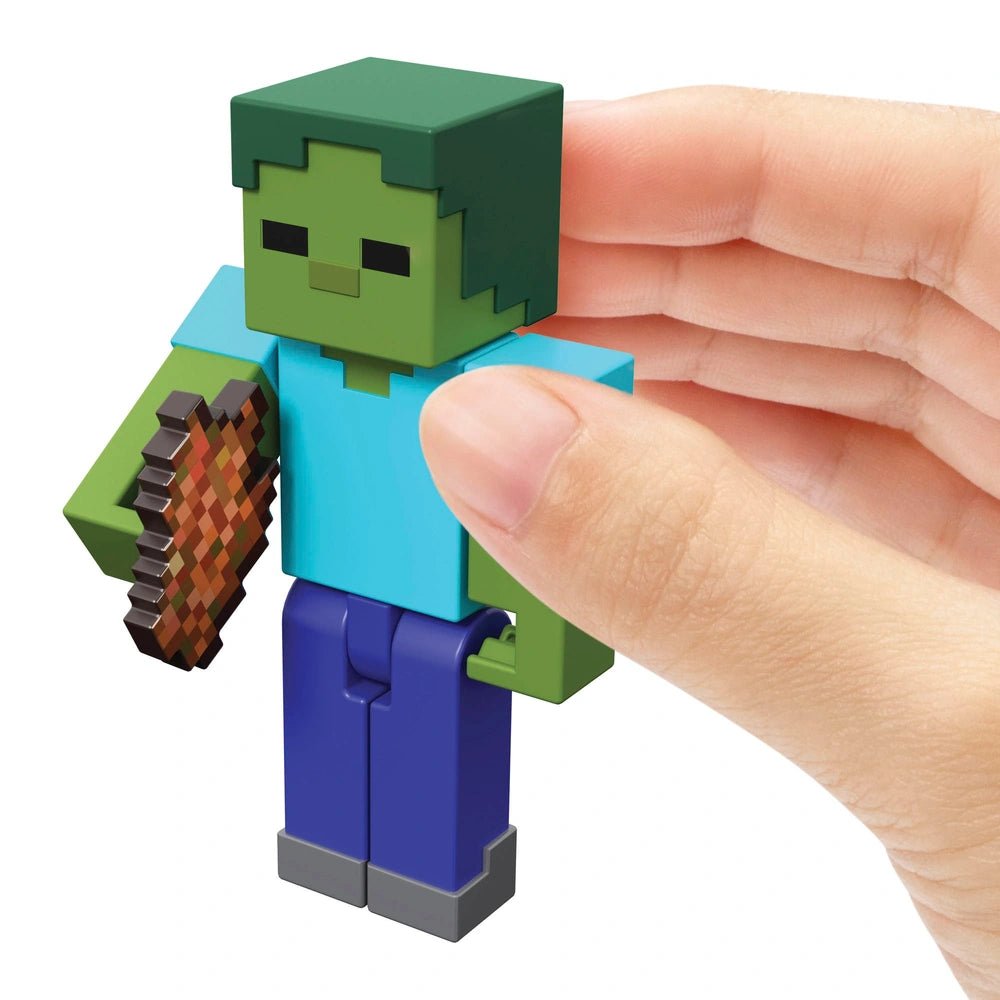 Minecraft Action Figures Zombie 8cm - Inspire Newquay