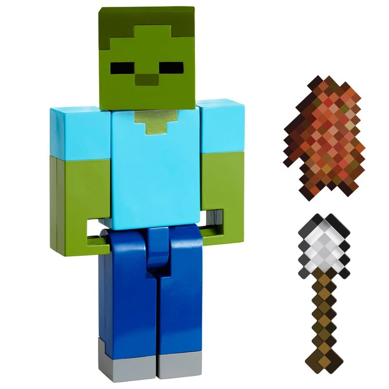 Minecraft Action Figures Zombie 8cm - Inspire Newquay