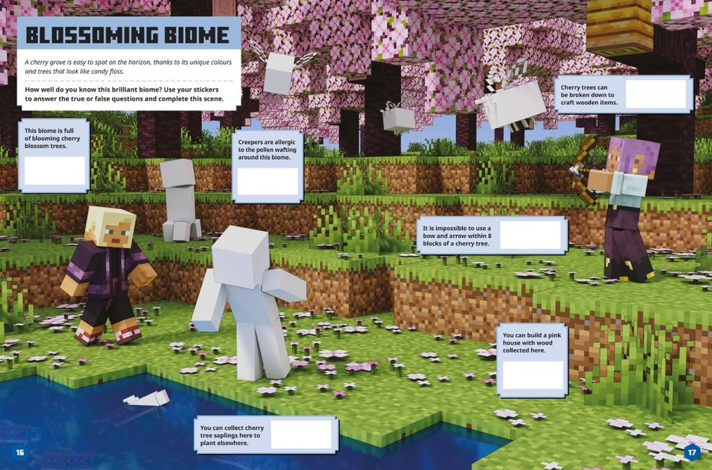 Minecraft Character Creator Sticker Book: A brand-new official sticker book adventure - Inspire Newquay
