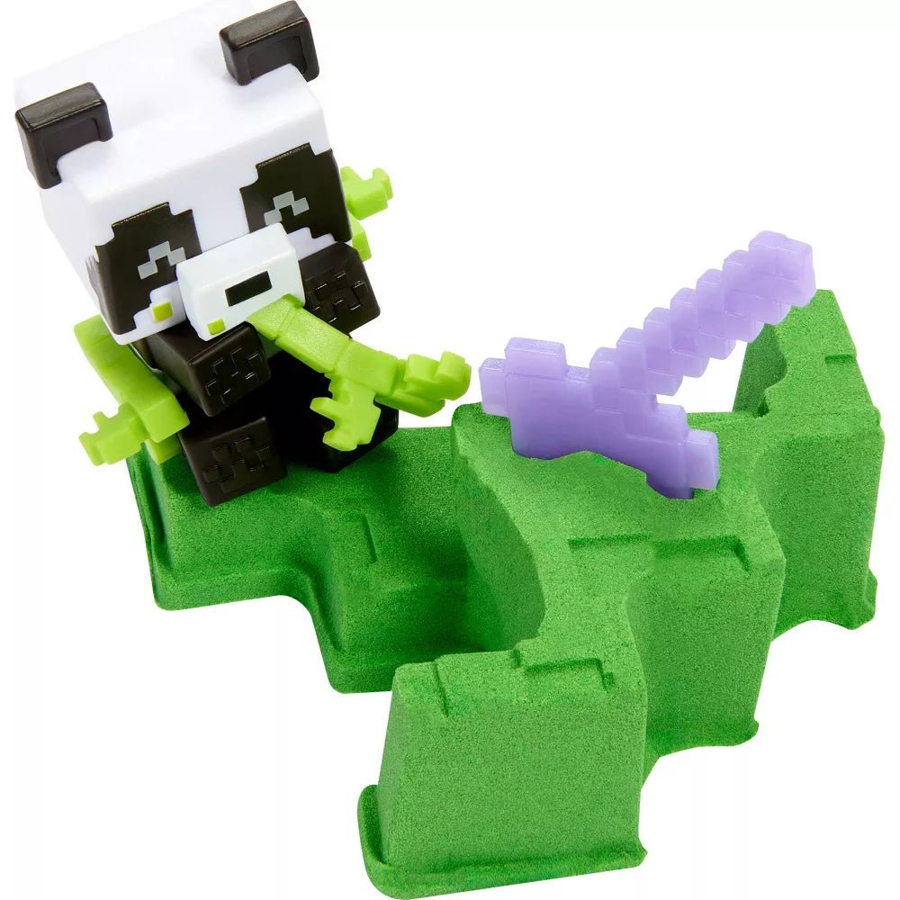 Minecraft Feasting Panda Mini Mode Mining Figure - Inspire Newquay