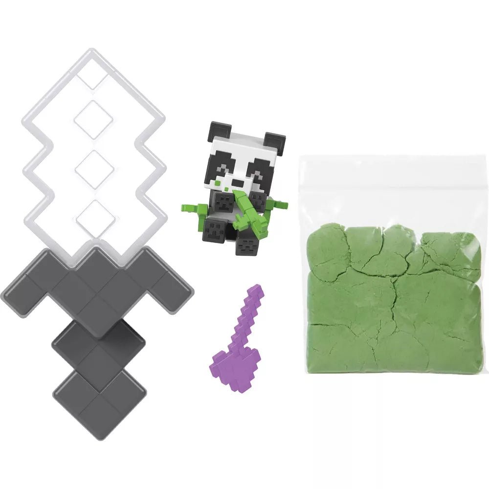 Minecraft Feasting Panda Mini Mode Mining Figure - Inspire Newquay