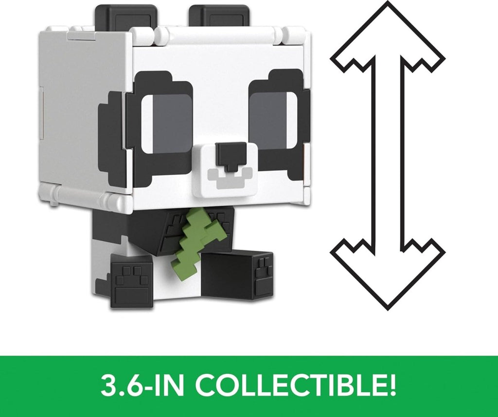 Minecraft Flippin' Figs Figures Collection Panda + Cake - Inspire Newquay