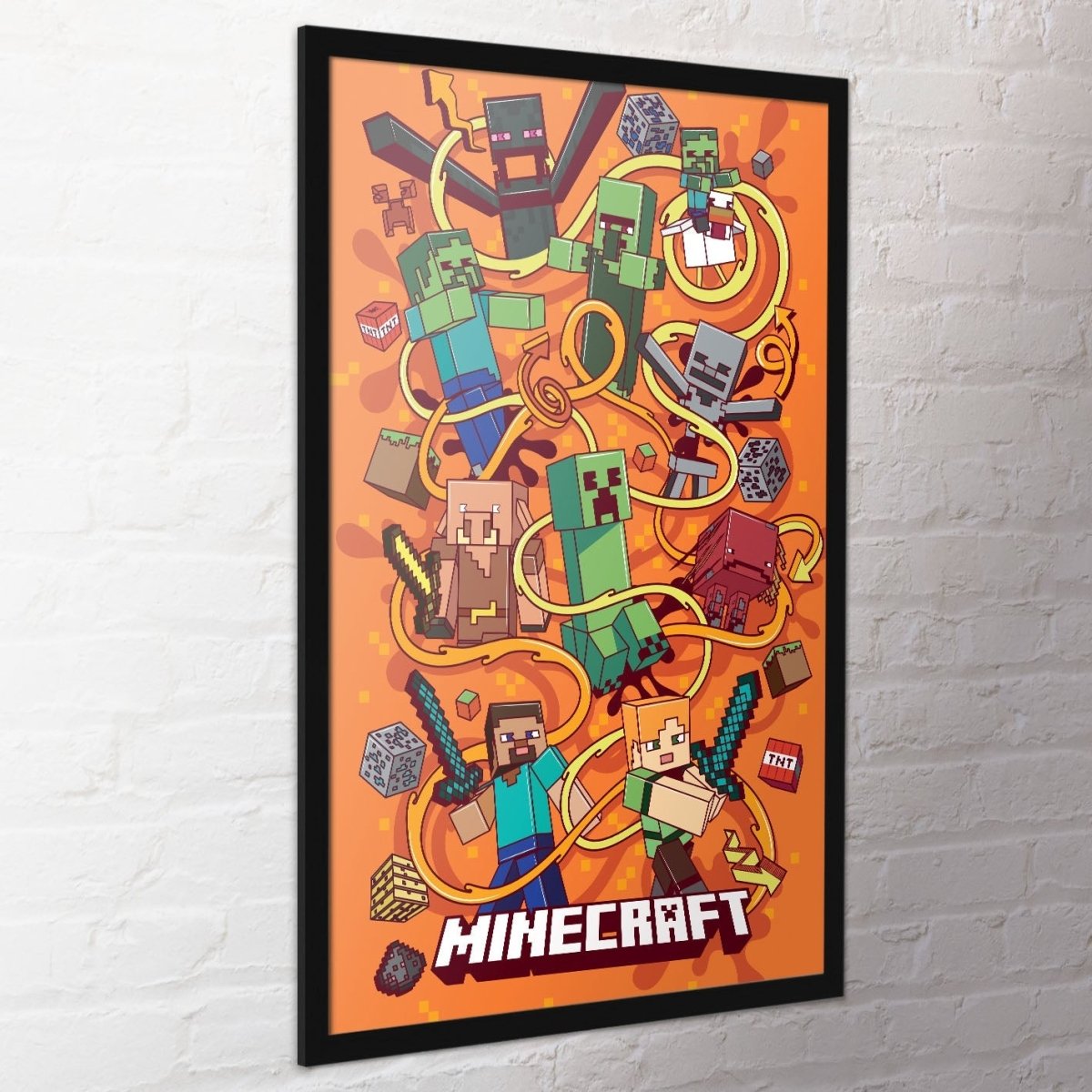 Minecraft (Funtage Montage) Maxi Poster - Inspire Newquay