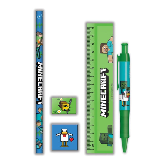 Minecraft (Icon) Stationery Set - Inspire Newquay