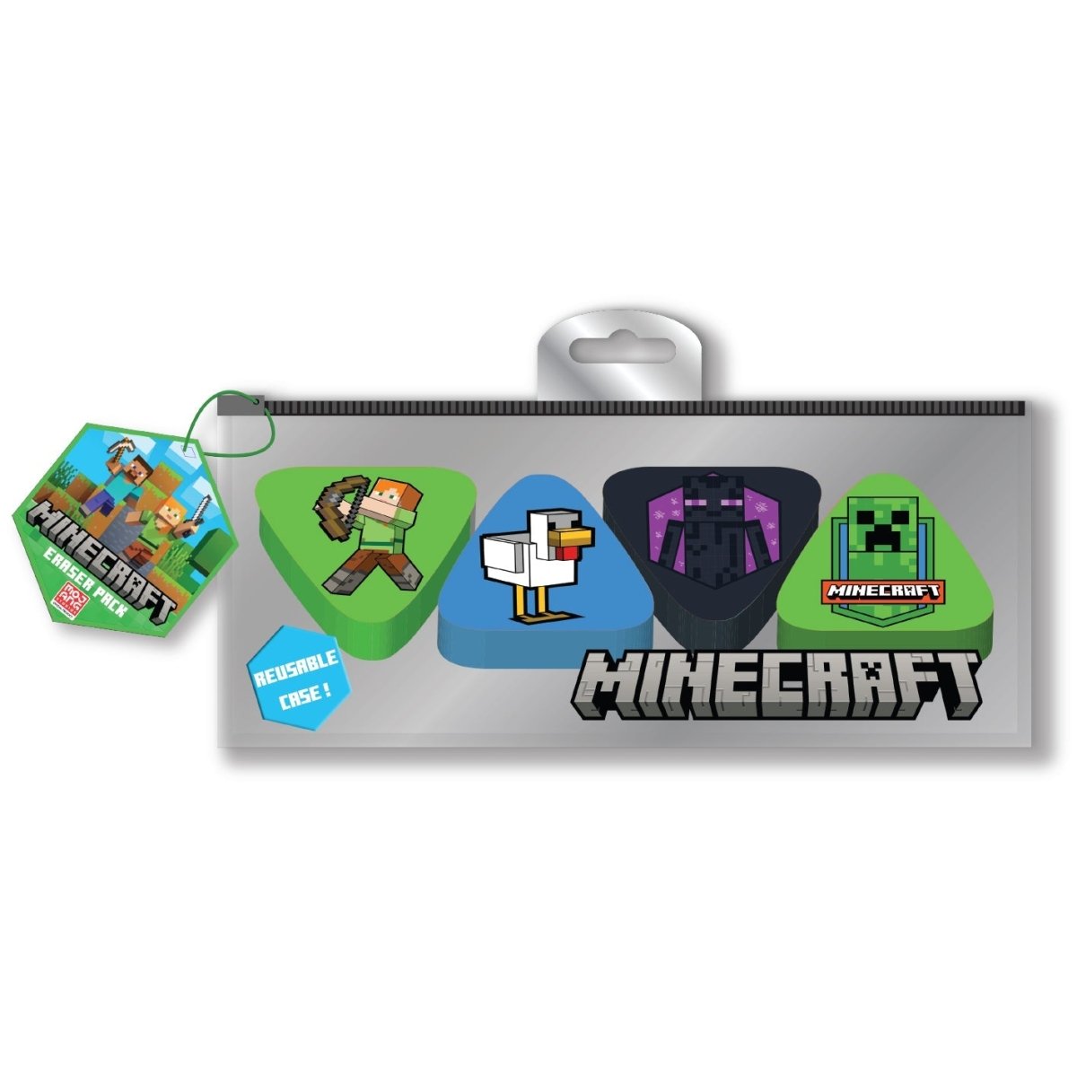 Minecraft (Icons) Eraser Set - Inspire Newquay