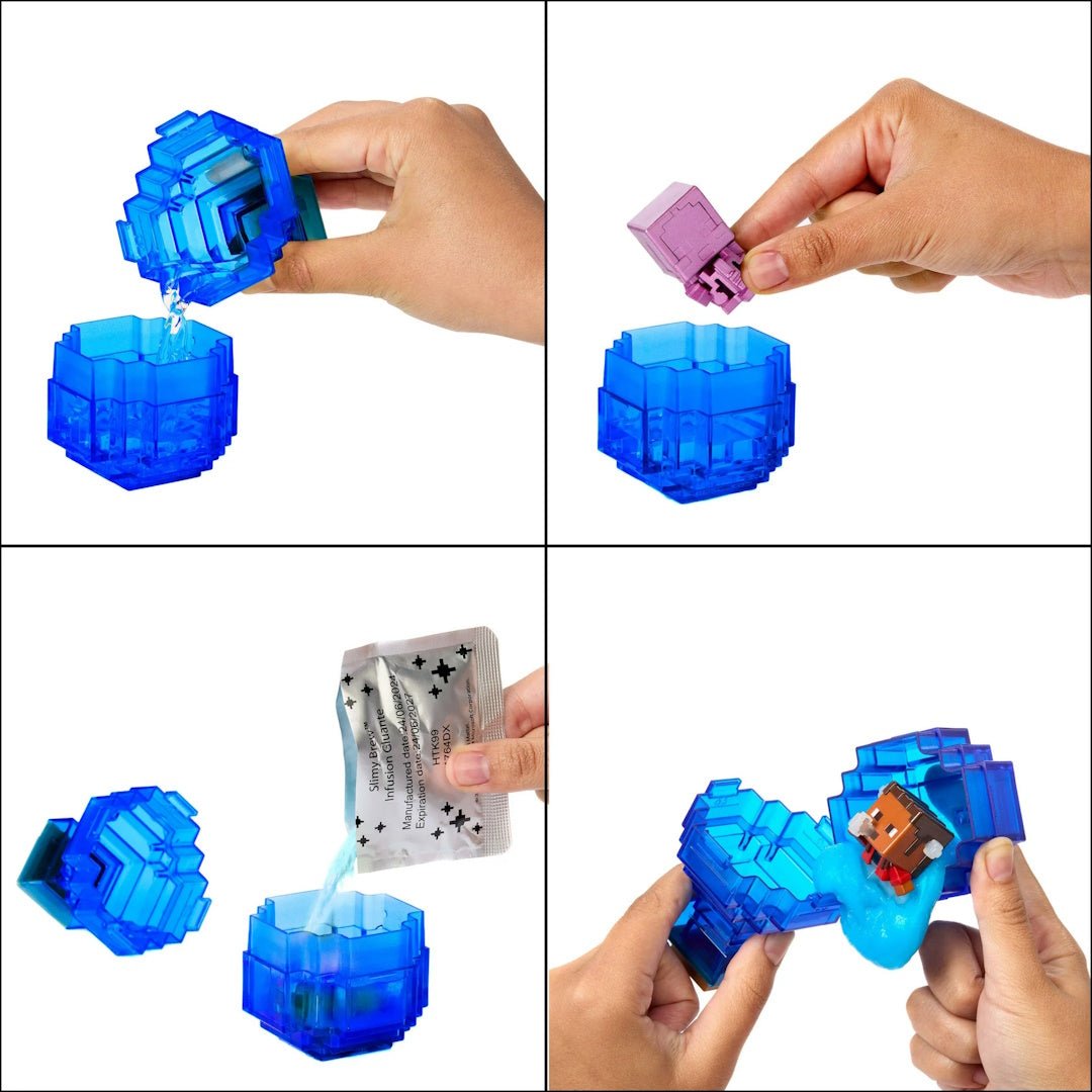 Minecraft Mini Mode Potion Brewing Action Figure - Blue - Inspire Newquay