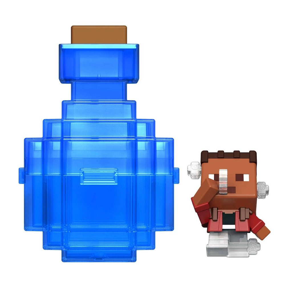 Minecraft Mini Mode Potion Brewing Action Figure - Blue - Inspire Newquay