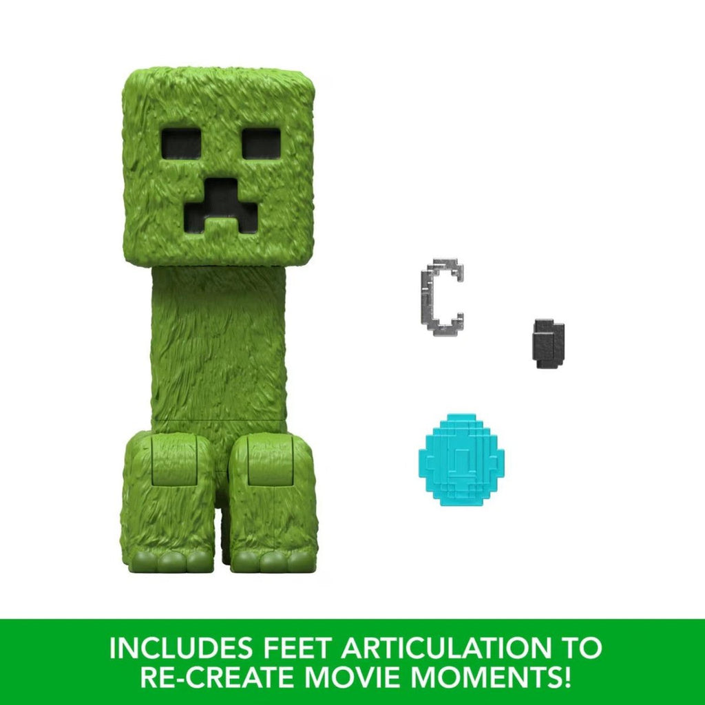 Minecraft Movie Creeper 4 - inch Action Figure & Accessories - Inspire Newquay