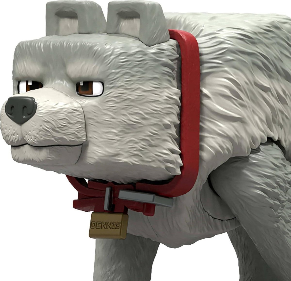 Minecraft Movie Dennis the Wolf 4 - inch Action Figure & Accessories - Inspire Newquay