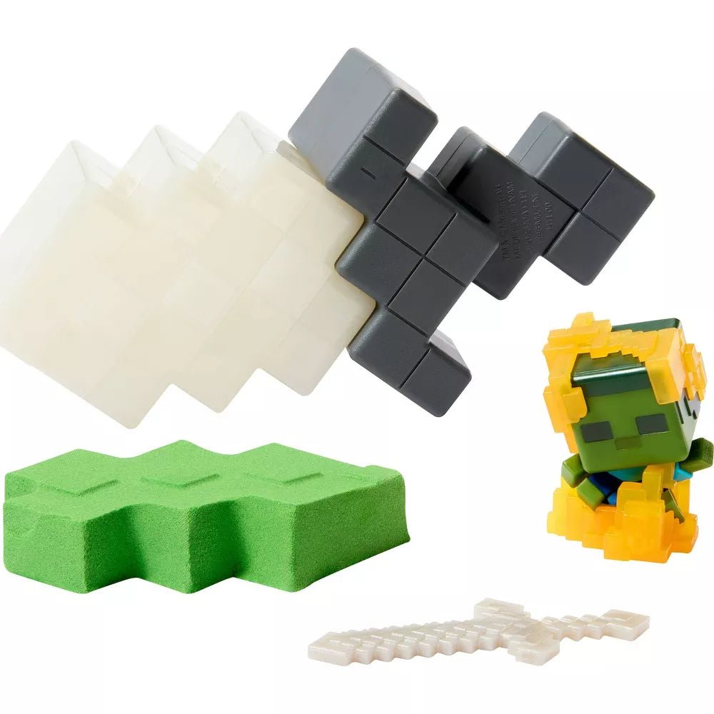 Minecraft Torched Zombie Mini Mode Mining Figure - Inspire Newquay