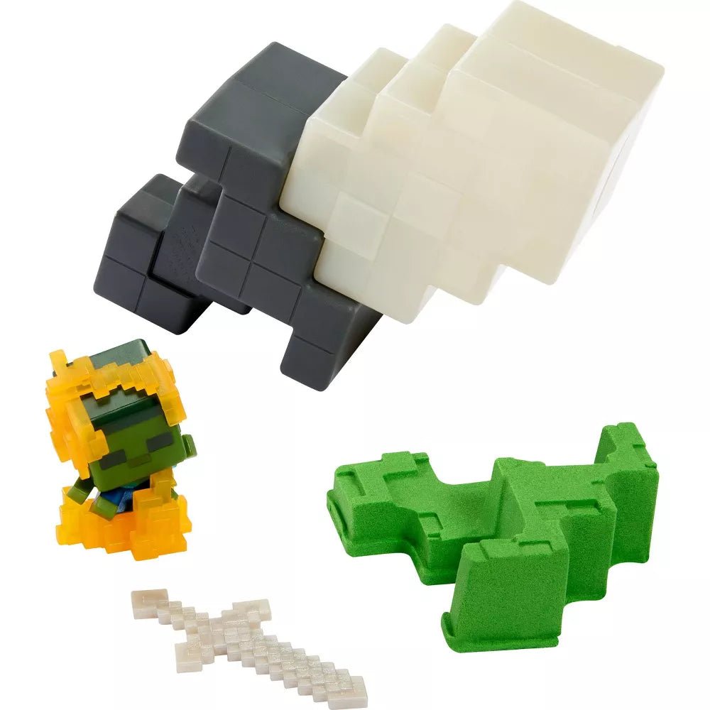 Minecraft Torched Zombie Mini Mode Mining Figure - Inspire Newquay