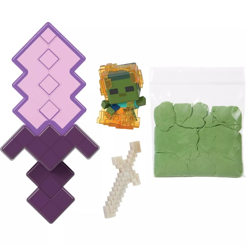 Minecraft Torched Zombie Mini Mode Mining Figure - Inspire Newquay