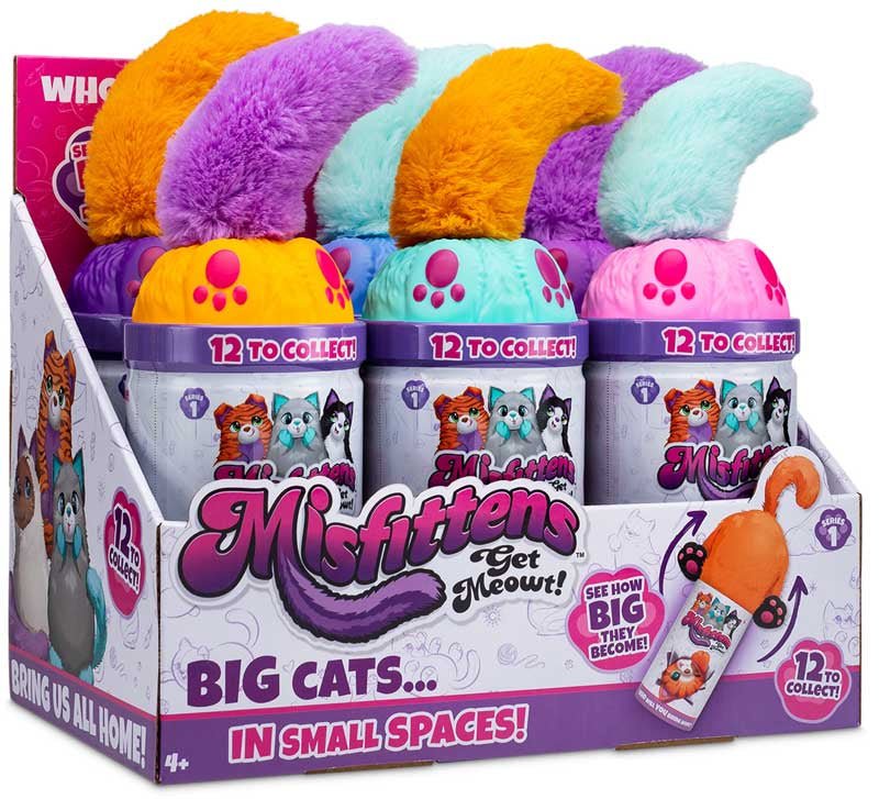 Misfittens Kitten Surprise Plush Toy: Assorted - Inspire Newquay