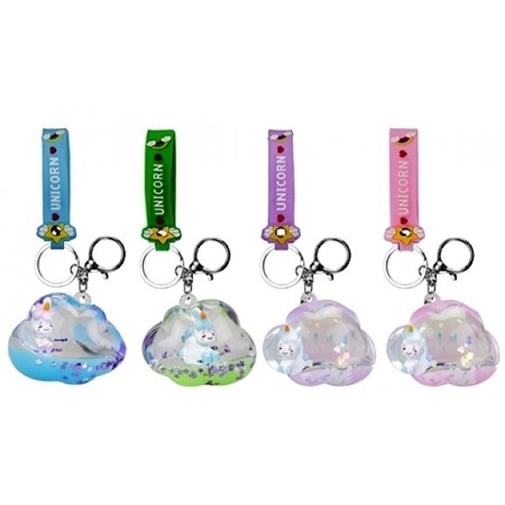 Mochi Pop! Kawaii Charm Keyring with Strap - Cloud (1 RANDOM Supplied) - Inspire Newquay