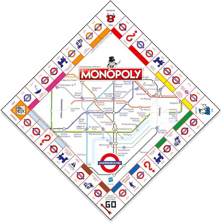 Monopoly London Underground - Inspire Newquay